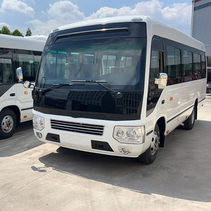MUDAN New Coster Bus MD6773 30-Seat LHD Passenger Diesel Cummins Engine
