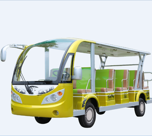 14 Seater Electric Shuttle Bus Access Without Door AW6147K Tourist coach