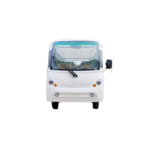 Luxury 6-Seat Electric Sightseeing Shuttle Bus with Luggage Rack