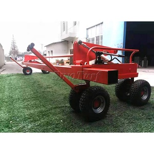 Artificial Turf Transport and Spreading Cart