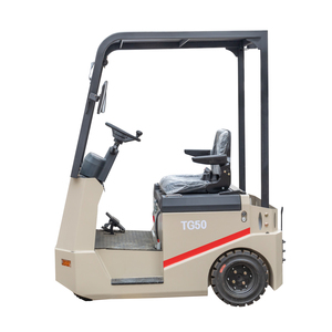 5t-15ton Battery Operated Electric Cart Tugger Tow Truck with Solid Tire and Hydraulic Side Shifter for Outdoor Use