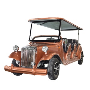 High Quality Vintage Classic Electric Sightseeing Car Antique Scenic Travel Bus